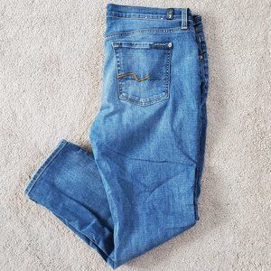 7 For All Mankind Josefina Skinny Boyfriend Jeans